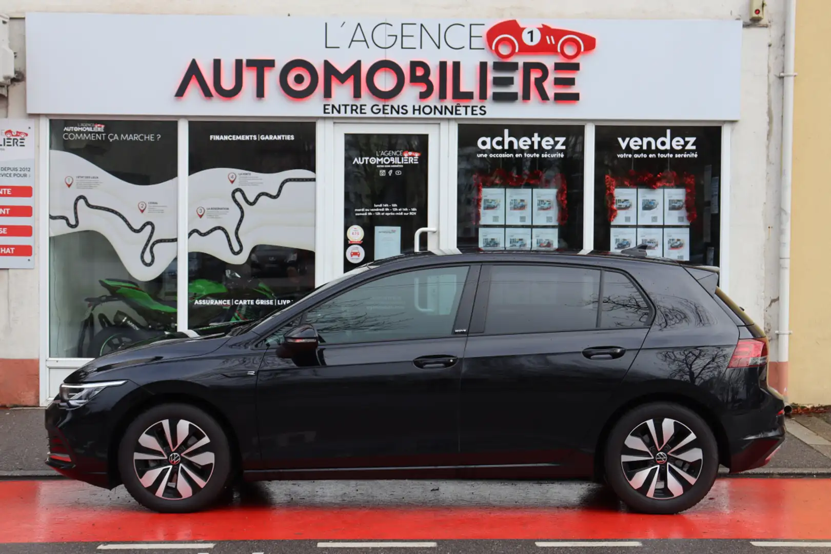 Volkswagen Golf VIII 2.0 TDI 150 Move BVM6 (H&K, Caméra, Pack LED Noir - 2