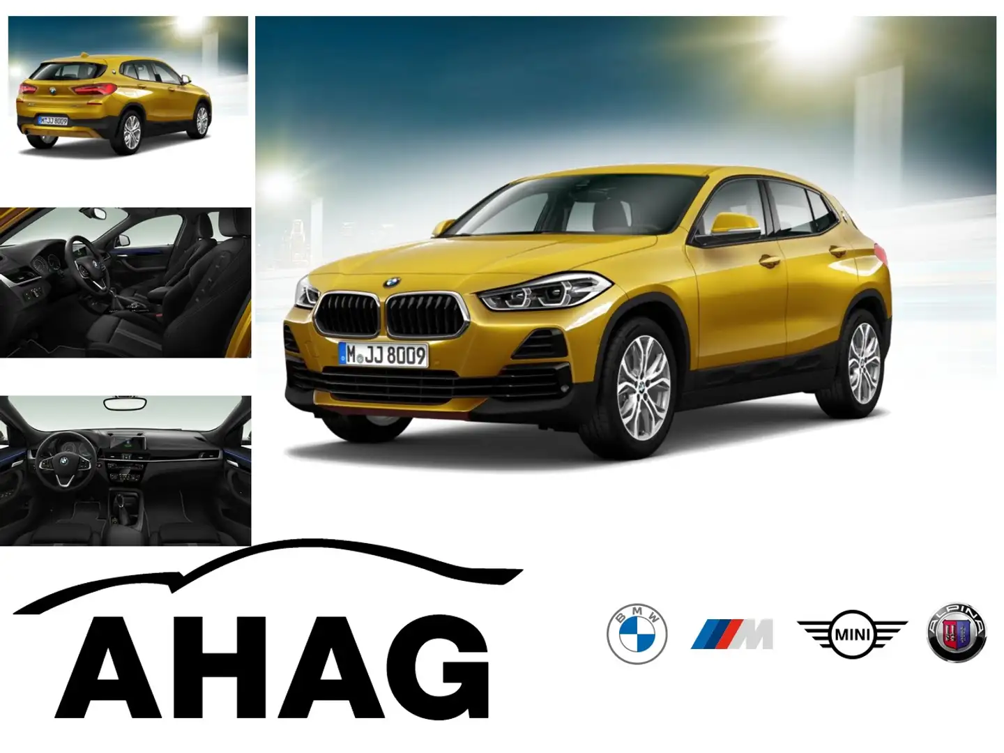 BMW X2 sDrive18i Advantage Plus Klimaaut. Sportsitze Gold - 1