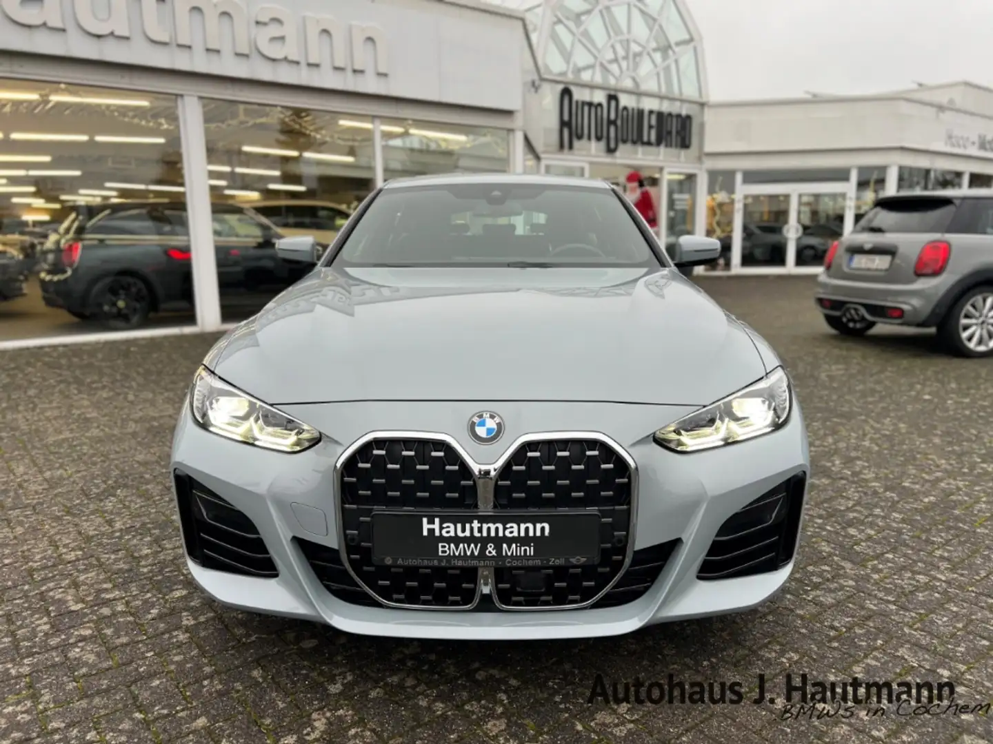 BMW 420 Gran Coupe d M SPORT +AHK+HUP+RFK+LIVE-COCK+ Grau - 2