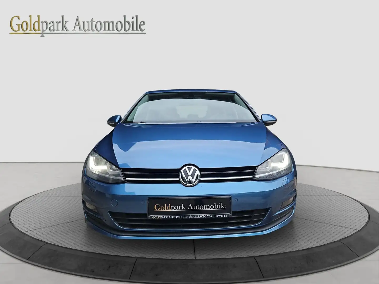 Volkswagen Golf VII Lim. Comfortline/AHK/BiXENON/T-LEDER/SH Blau - 2