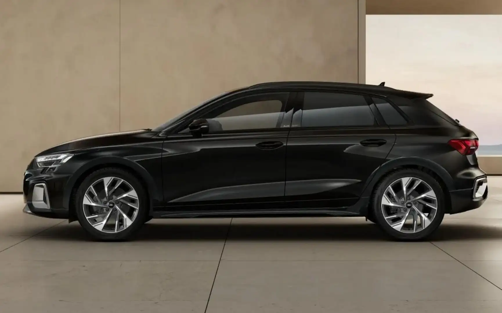 Audi A3 allstreet 35 TFSI S tronic Nav 18Z KlimaP LED 1... Czarny - 2