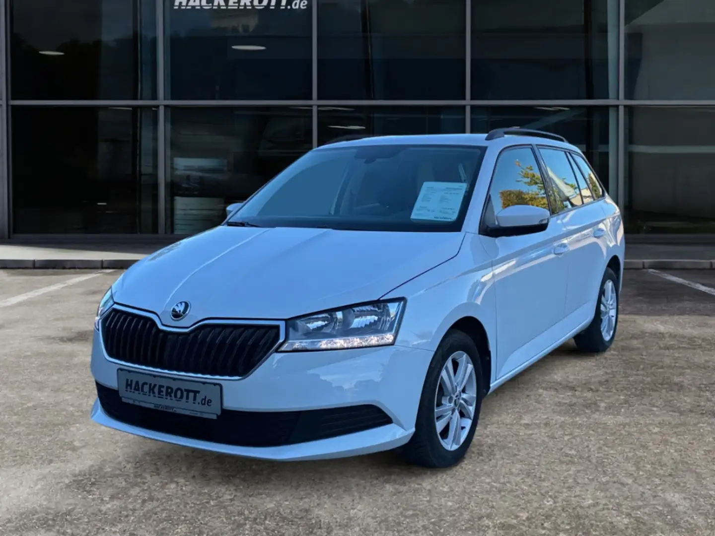 Skoda Fabia Combi 1.0 TSI Ambition PDC Smart Link Klima Weiß - 2