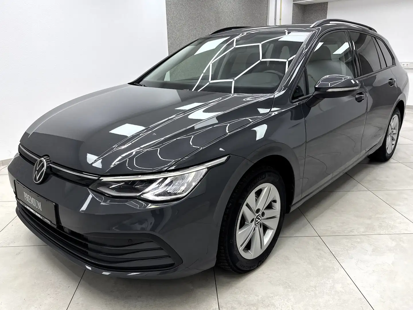 Volkswagen Golf Variant 2.0 TDI ACC AHK LED Navi DAB 2xSpur Grau - 2