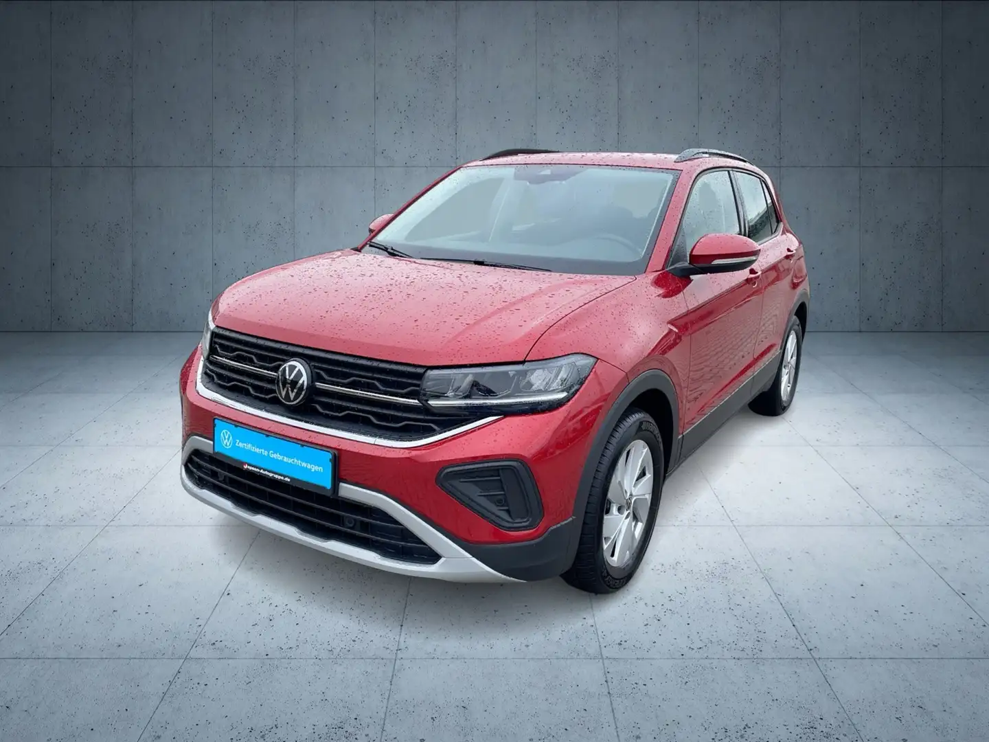 Volkswagen T-Cross Life 1.0 TSI Navi+ACC+PDC+Climatr.+LM16` Rot - 2