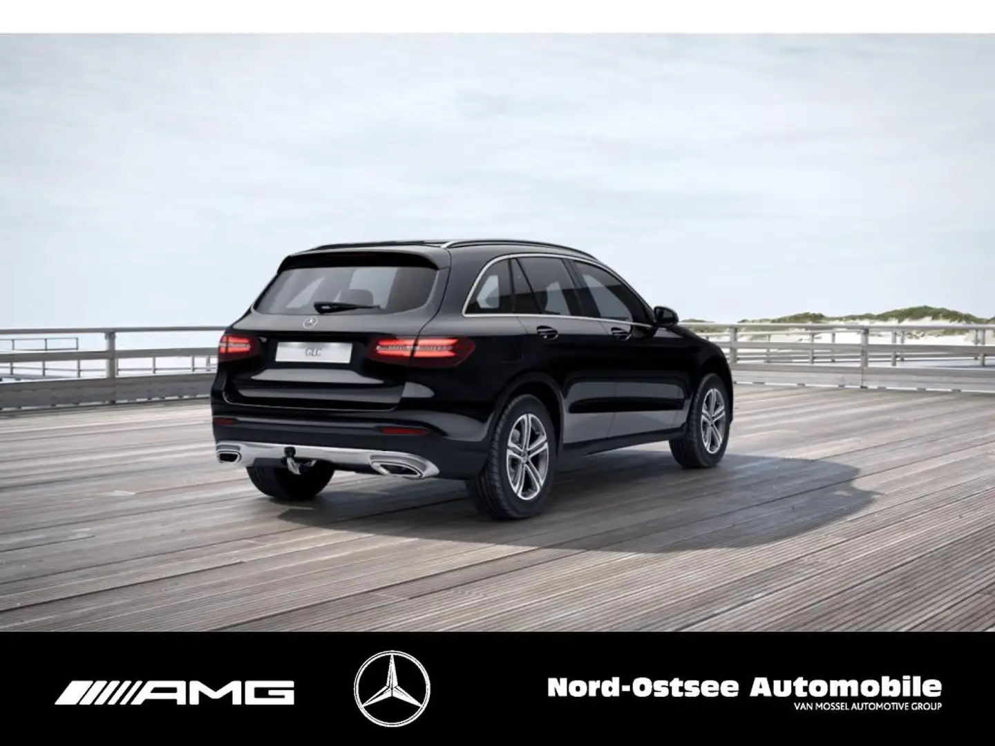 Mercedes-Benz GLC 250 4M  AHK LED KAMERA NAVI SITZHZG TEMPO Negro - 2