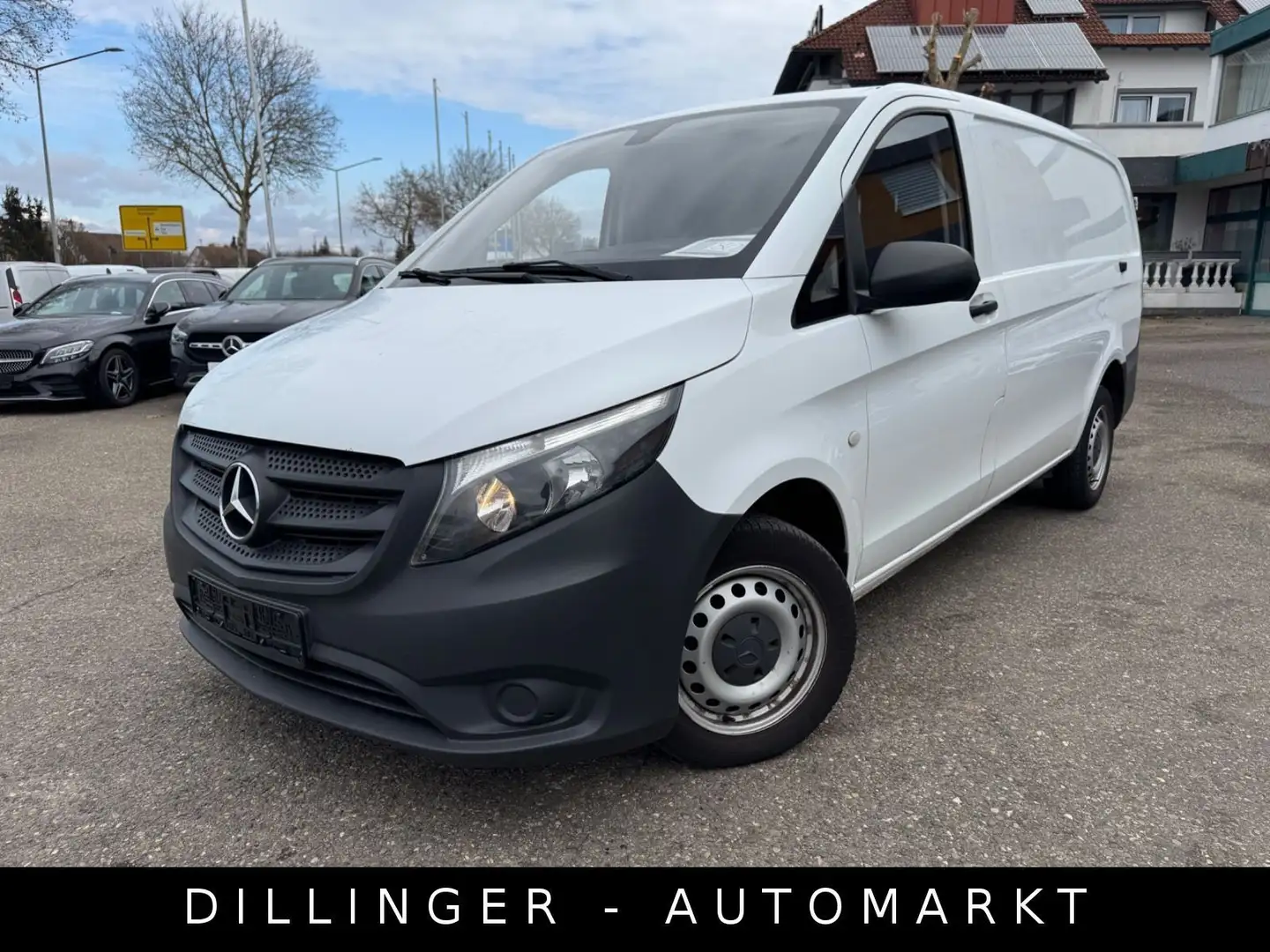 Mercedes-Benz Vito Kasten 111 CDI Lang LKW Temp Flügel 3-Sitze Weiß - 1