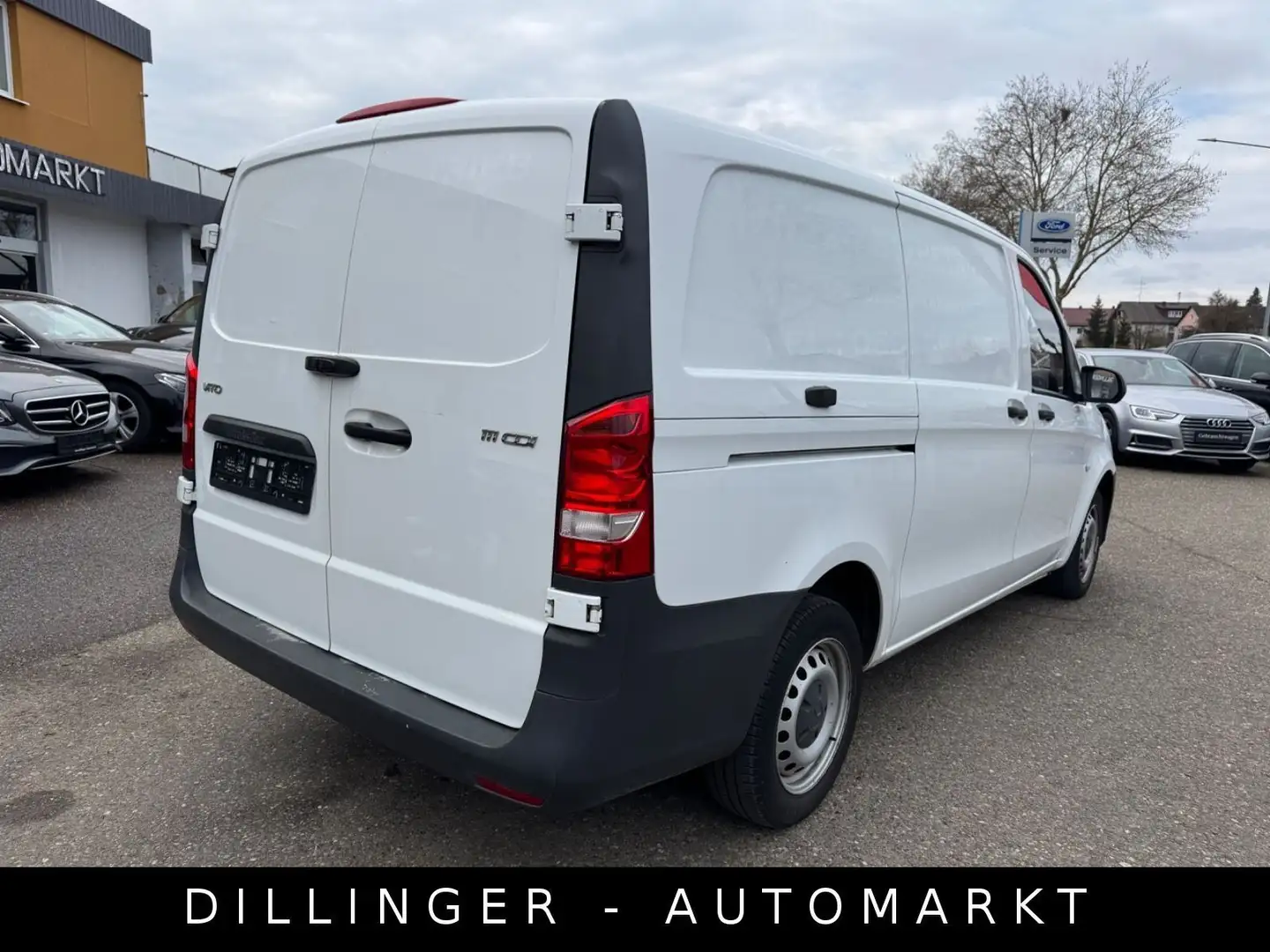 Mercedes-Benz Vito Kasten 111 CDI Lang LKW Temp Flügel 3-Sitze Weiß - 2