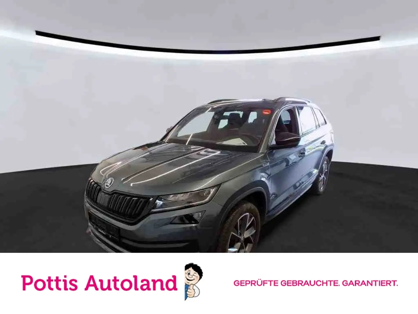 Skoda Kodiaq 2.0 TDI DSG 4x4 SPORTLINE STDHZG AHK KAMERA Grau - 1