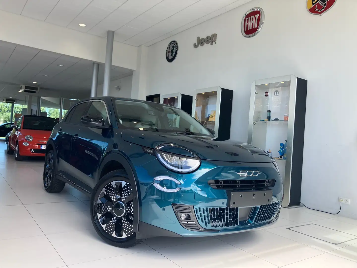 Fiat 600 HYBRID | LA PRIMA = FULL OPTION | 17,5% VOORDEEL! Blauw - 1