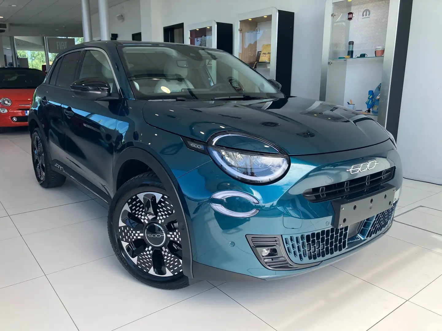 Fiat 600 HYBRID | LA PRIMA = FULL OPTION | 17,5% VOORDEEL! Blauw - 2