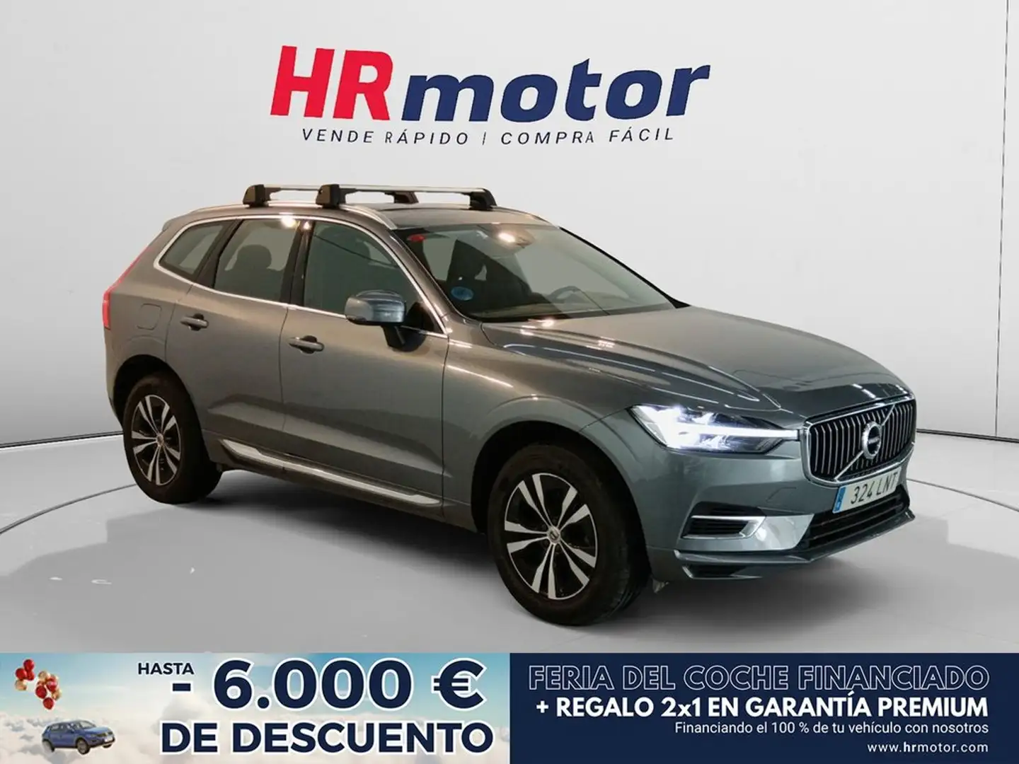 Volvo XC60 T6 Inscription PHEV AWD Gris - 1