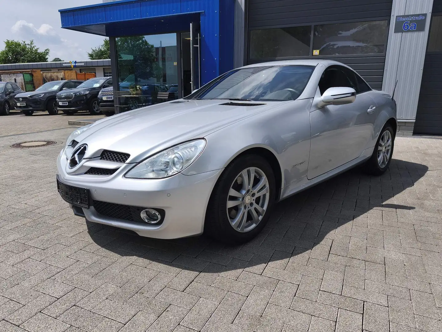 Mercedes-Benz SLK 200 Navi/SHZ/PDC/Bluetooth/Tempomat Plateado - 1