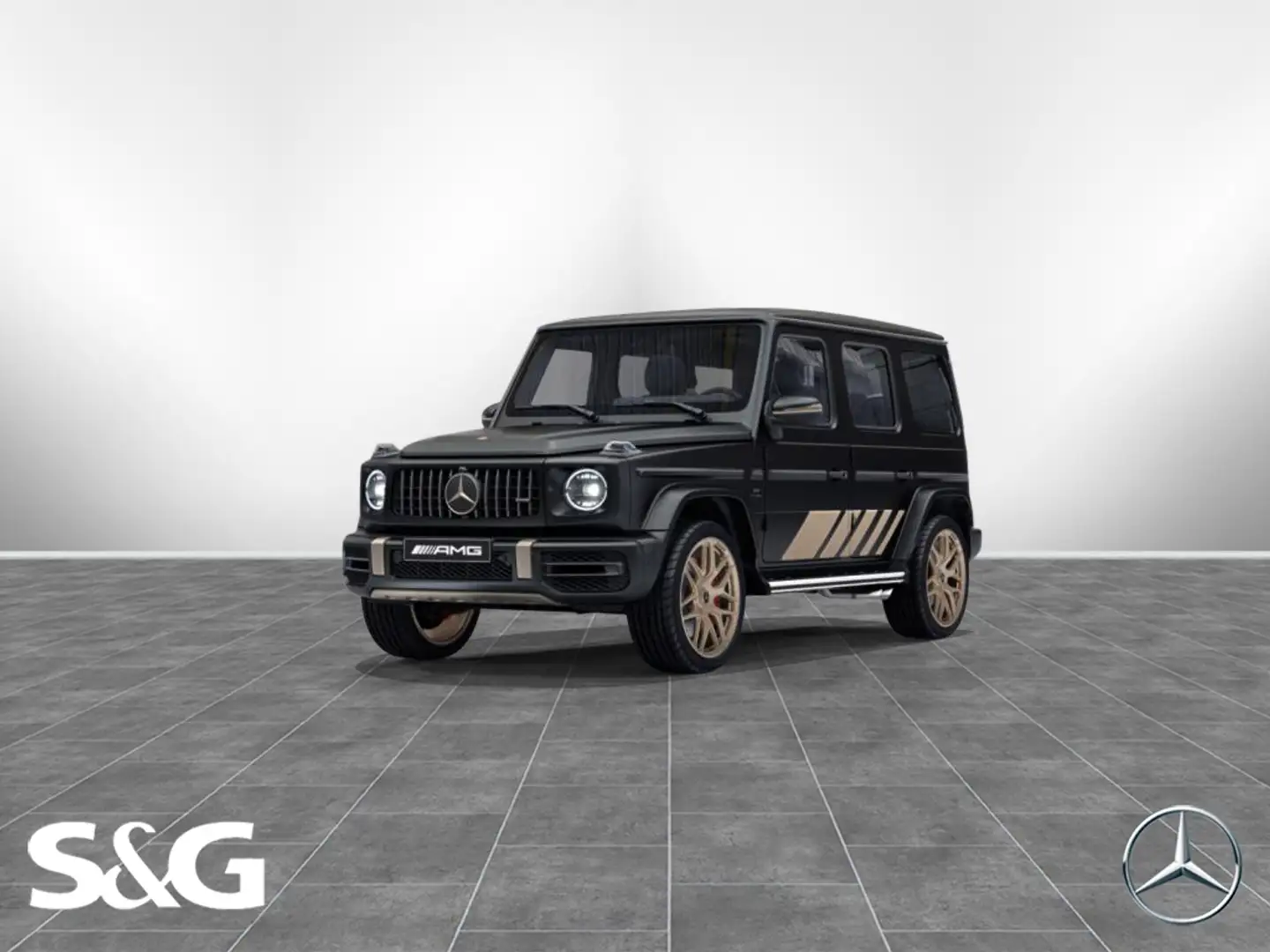 Mercedes-Benz G 63 AMG TOTWINKEL+DISTRONIC+360°+HIFI+LED+22" Schwarz - 1