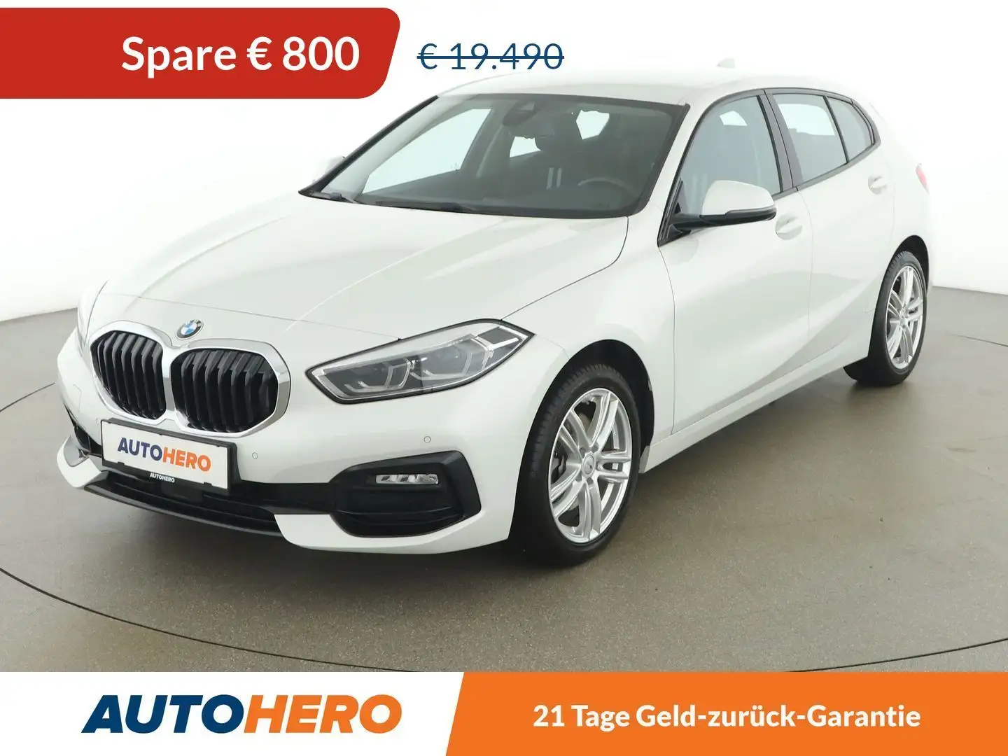 BMW 116 116d Sport Line Weiß - 1