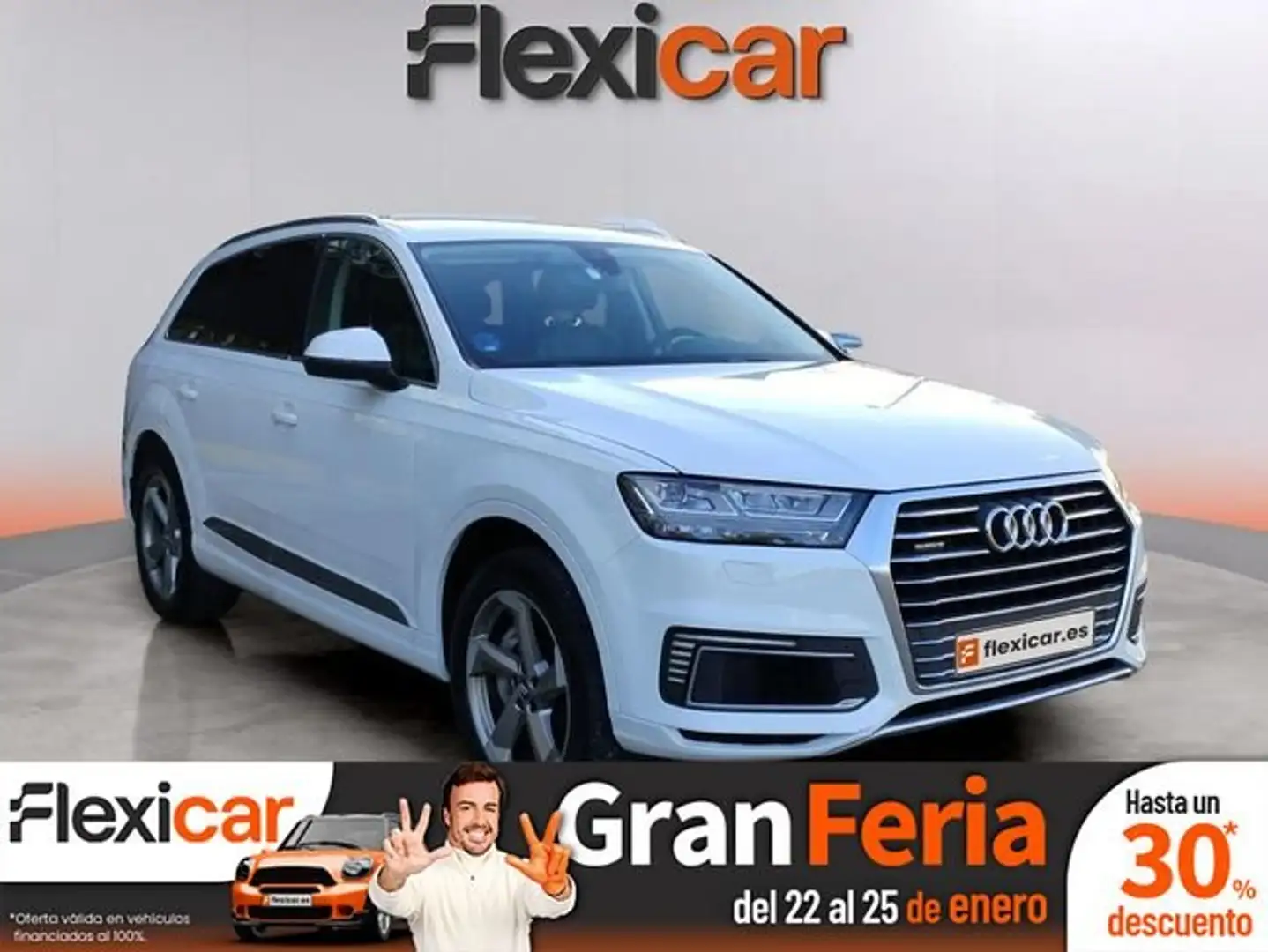 Audi Q7 Design 3.0 TDI 275kW e-tron quattro tipt Blanc - 1