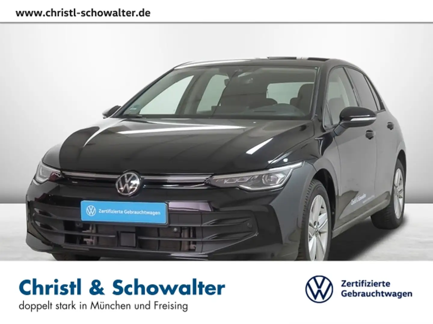 Volkswagen Golf VIII 1.5 eTSI DSG Life LED KLIMA ACC Schwarz - 1