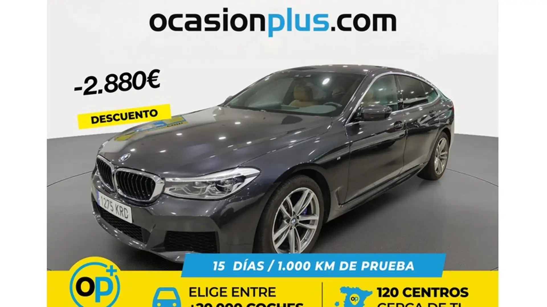 BMW 630 630dA Gran Turismo Gris - 1