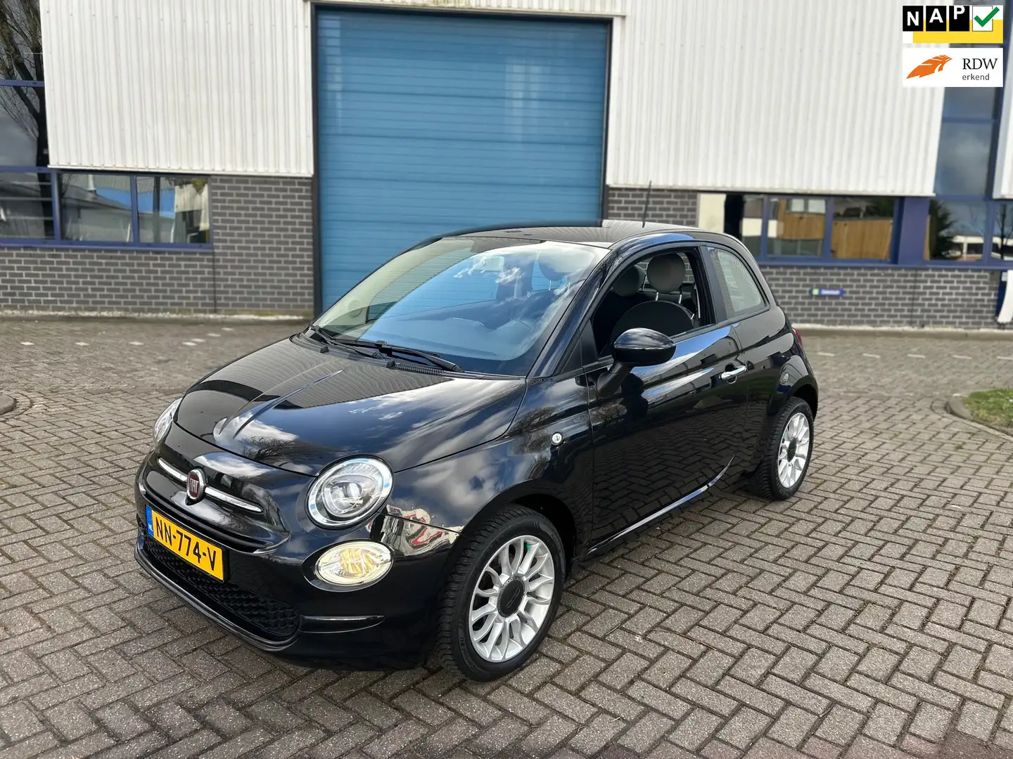 Fiat 500 1.0 TwinAir Pop Zwart - 1