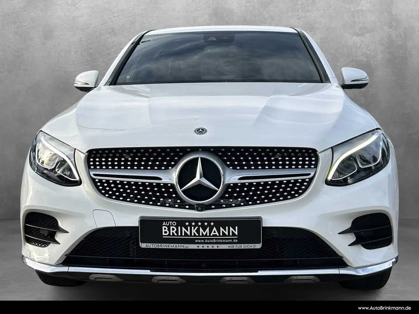 Mercedes-Benz GLC 250 GLC250 4M Coupé AMG-LINE/LED/360°KAM/SCHIEBEDACH Weiß - 2