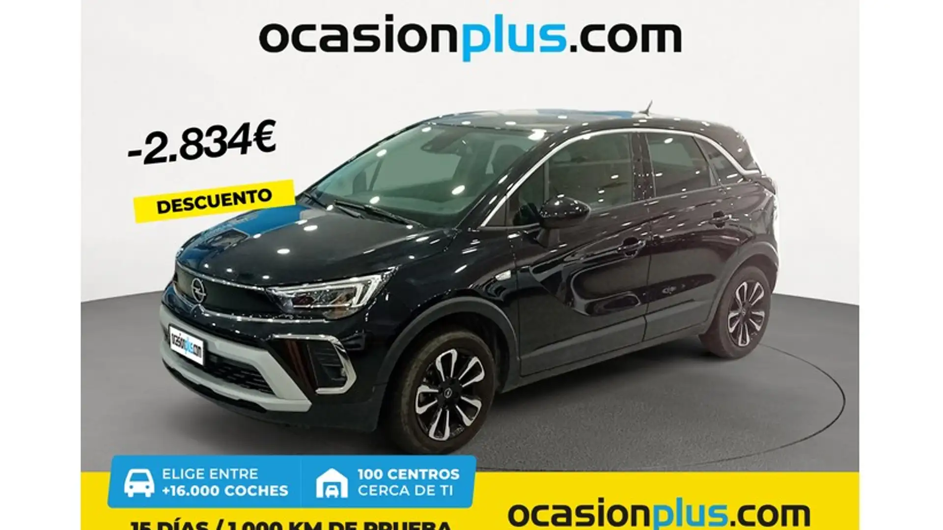 Opel Crossland 1.2 S&S Elegance 130 Aut. Schwarz - 1