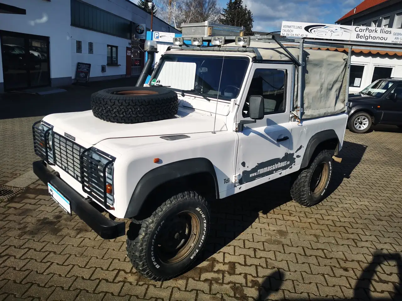 Land Rover Defender 90 Tdi Soft Top *Rarität/Grüne Pl./149 Tkm*, foto 4