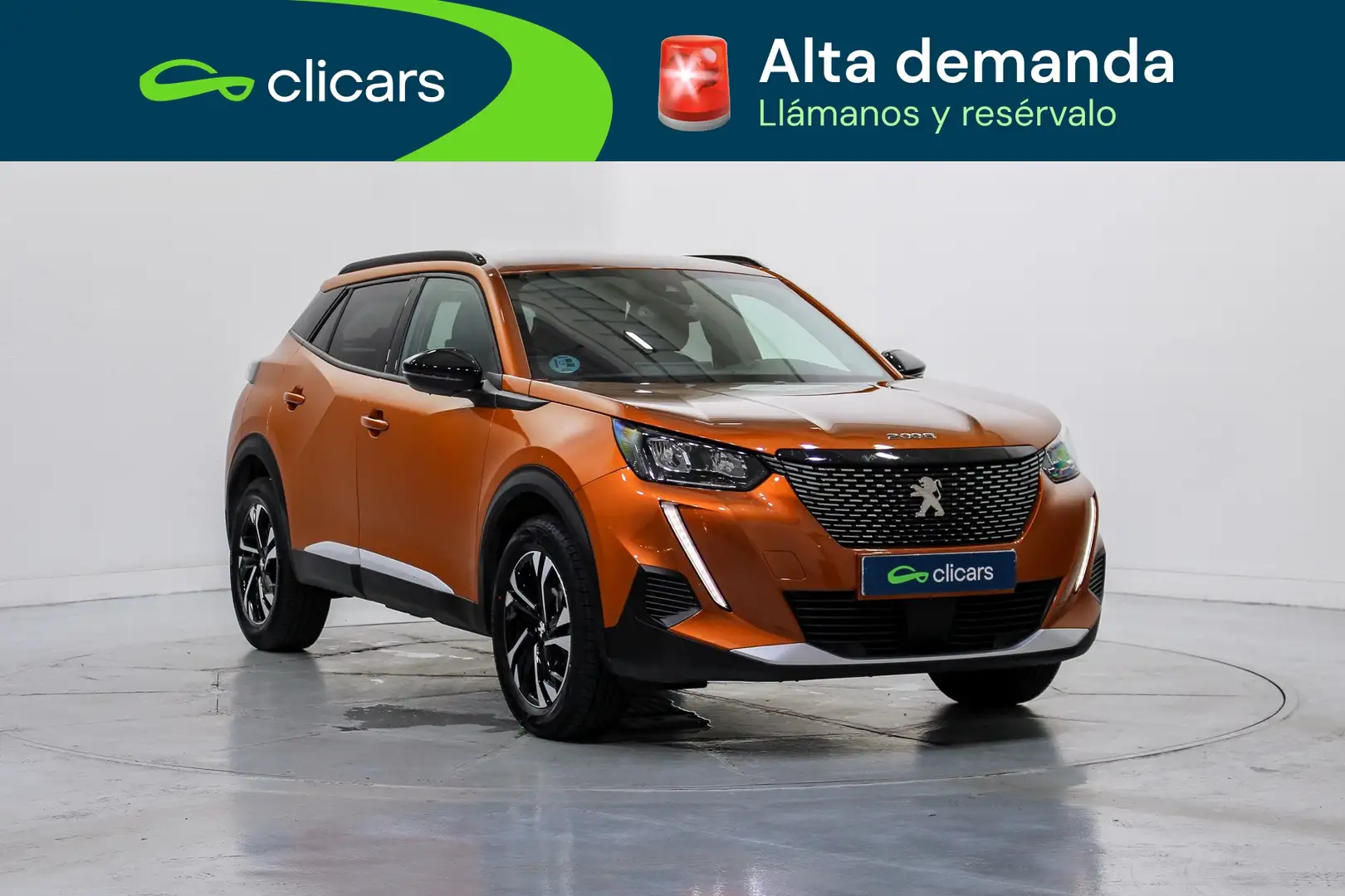 Peugeot 2008 1.2 PureTech S&S Allure Pack EAT8 130 Naranja - 2