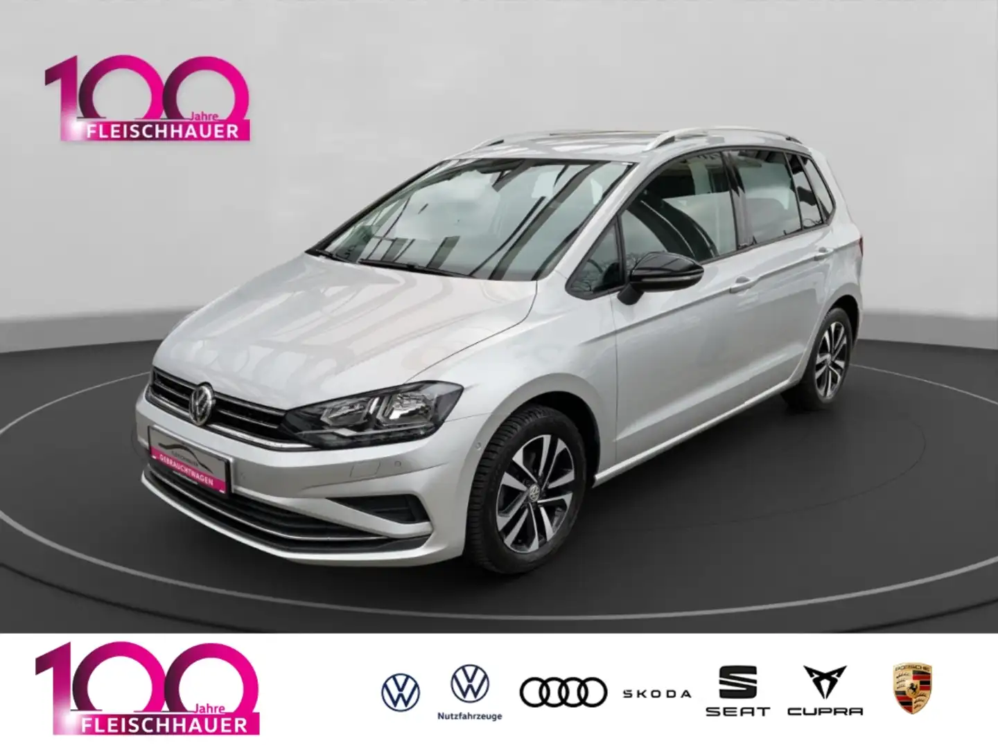 Volkswagen Golf Sportsvan VII IQ.DRIVE 1.5 TSI ACT Navi Soundsystem ACC Appl Gümüş rengi - 1