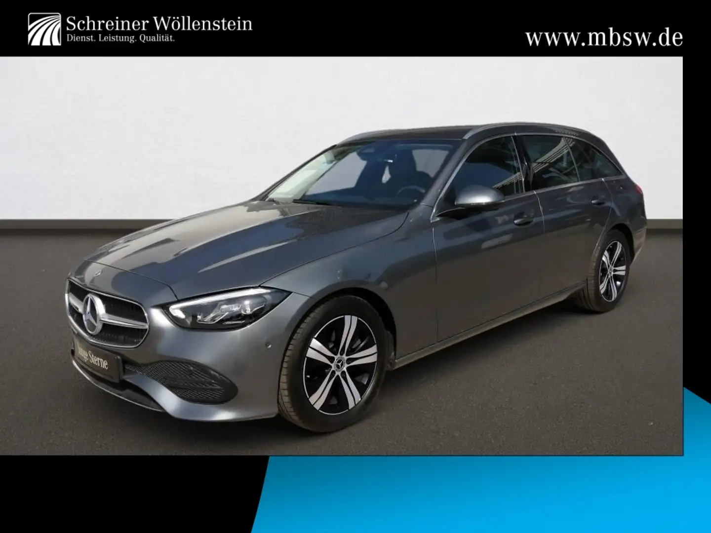 Mercedes-Benz C 220 T d *Avantgarde*RKam*Ambi*MBUX*Navi*LED*9G Grau - 1