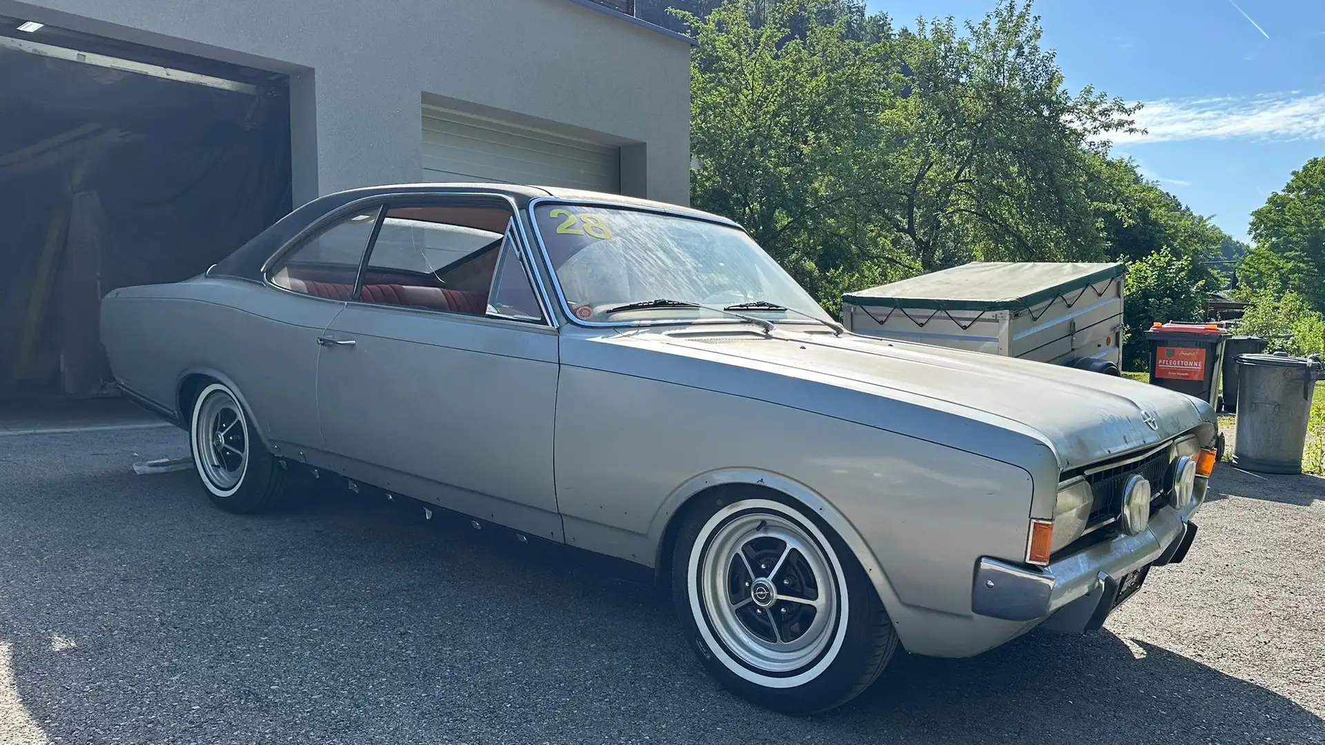 Opel Commodore A GS Coupe Silber - 2