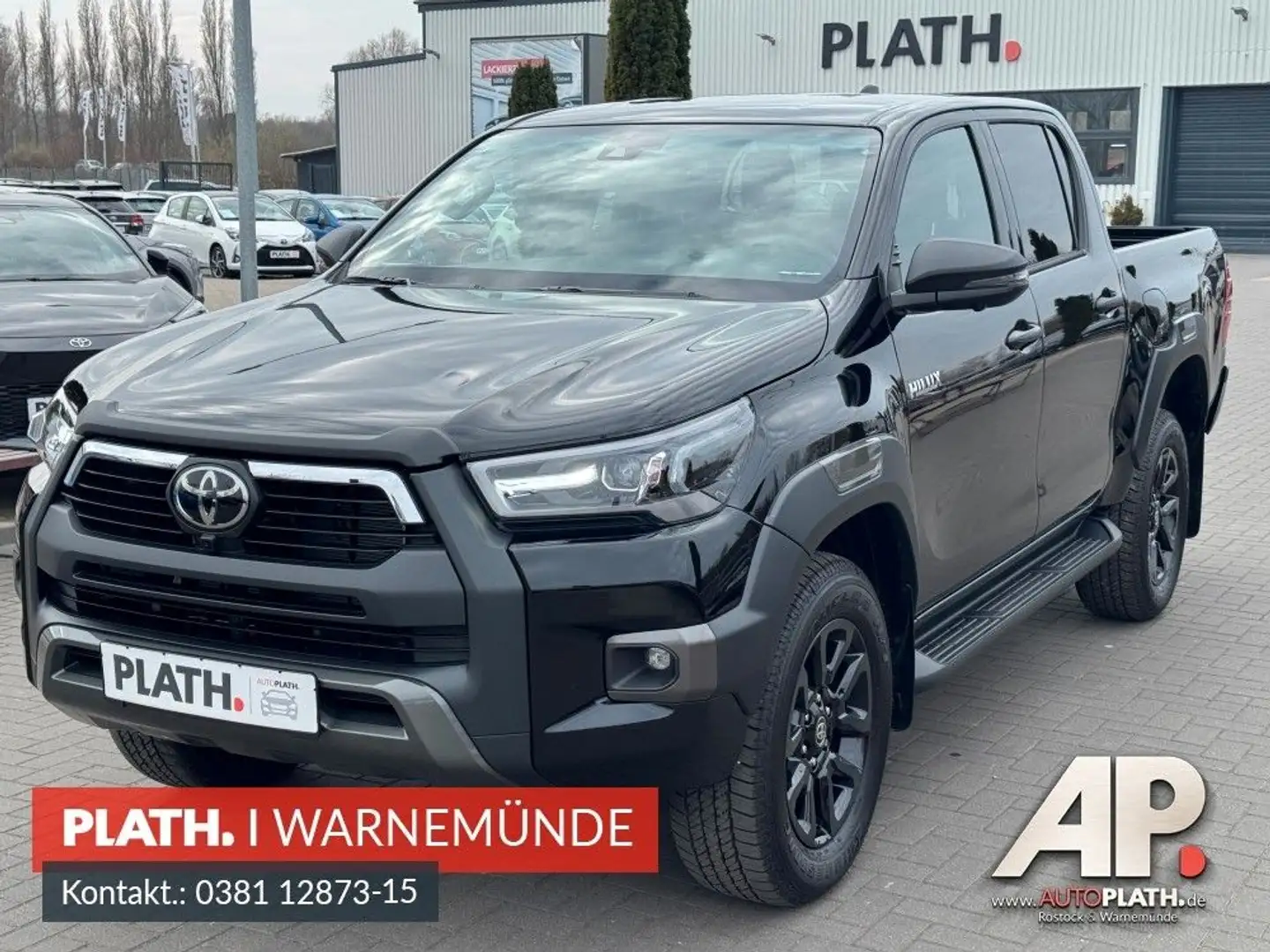 Toyota Hilux 2.8 D-4D 4X4 Invincible MY2025 Negru - 1