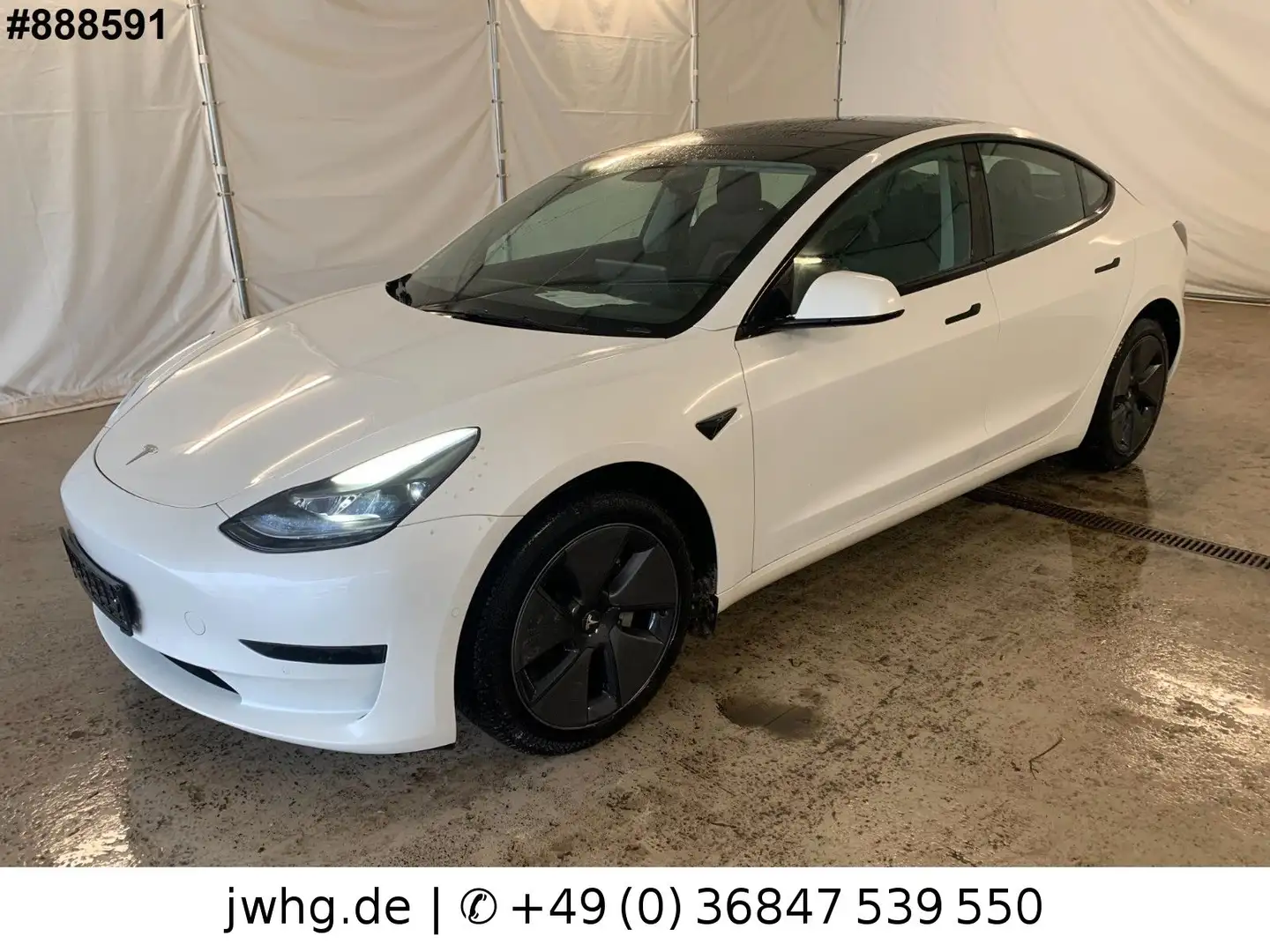 Tesla Model 3 LED Wärmepumpe Ryzen Shanghai Autopilot3 Blanc - 1