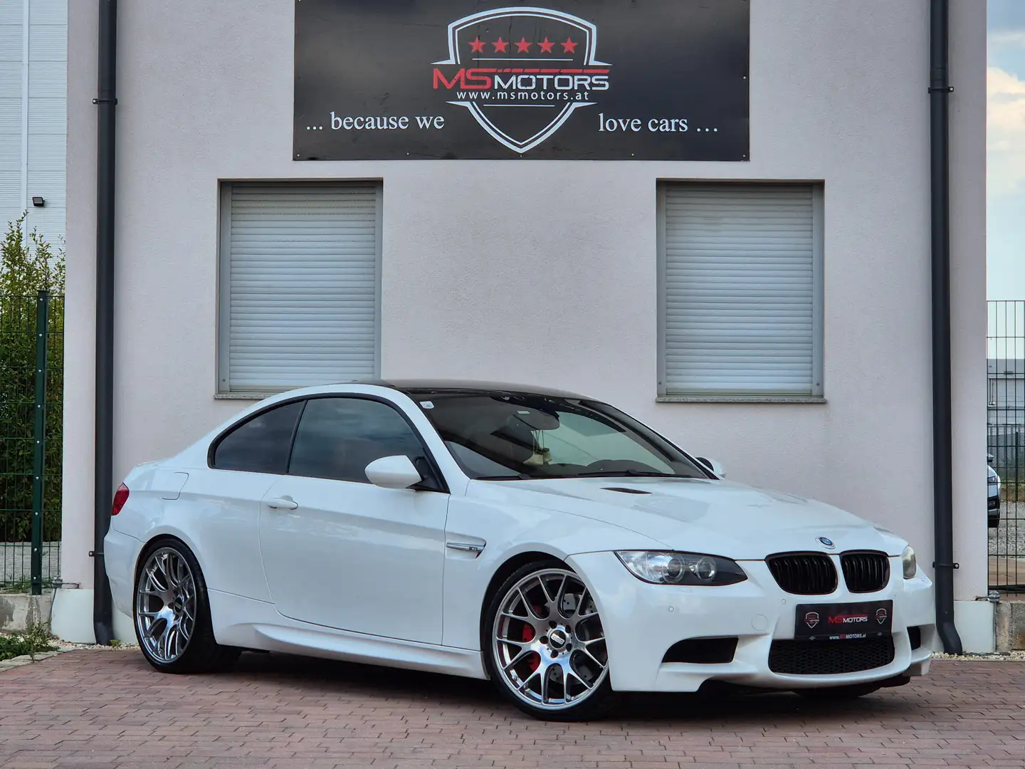 BMW M3 E92 Coupé*LAGERSCHALEN NEU*SCHALTER*BBS 20 ZOLL Weiß - 1
