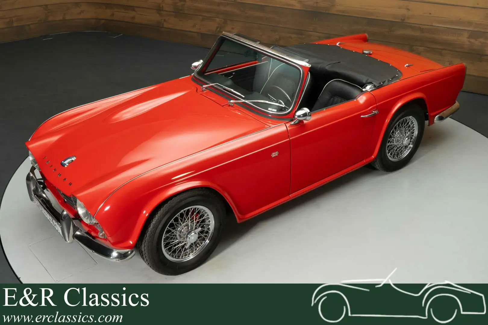Triumph TR4 | Body-off gerestaureerd | Topstaat | 1964 Rouge - 1