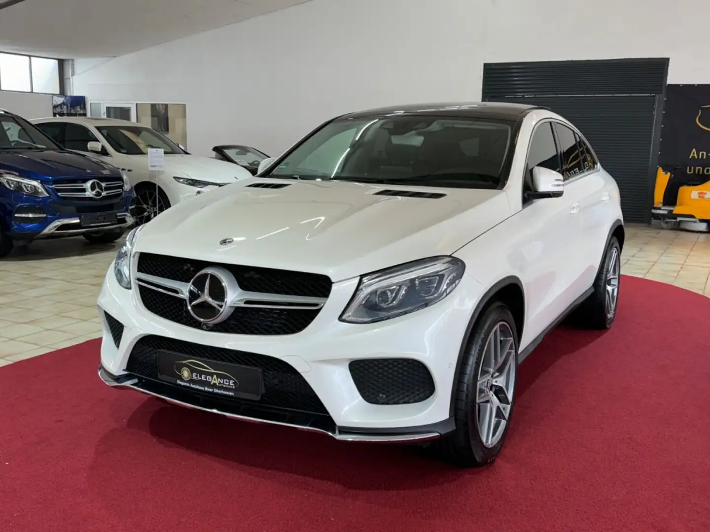 Mercedes-Benz GLE 350 Coupe AMG Panorama Weiß - 1