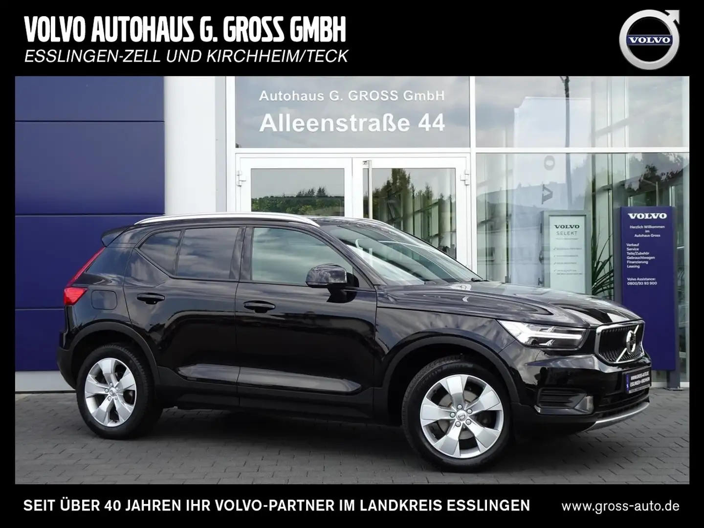 Volvo XC40 T3 Geartronic Momentum Negro - 1