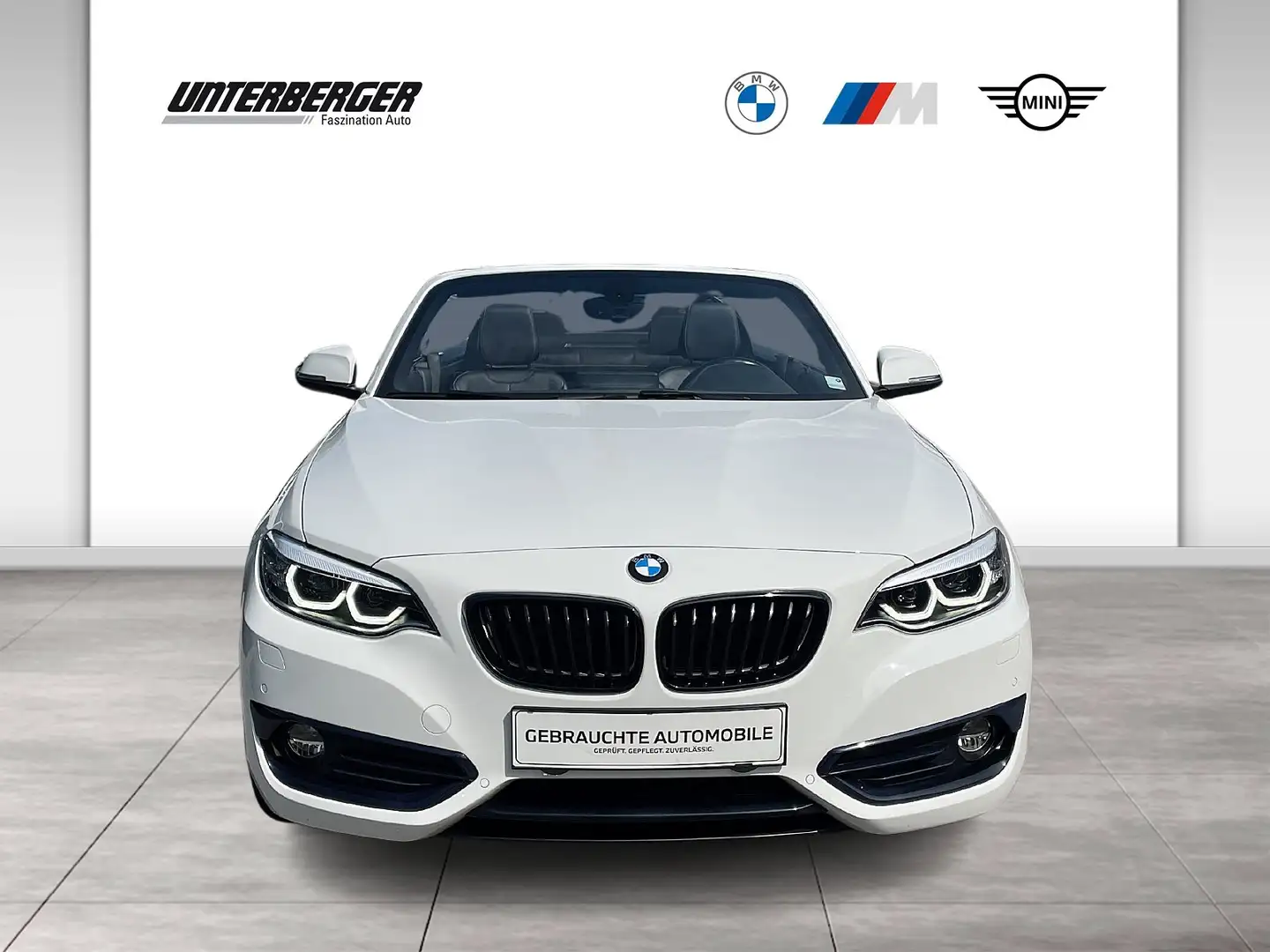 BMW 220 i Cabrio // Automatik // Sport Line // HiFi // Rüc Weiß - 2