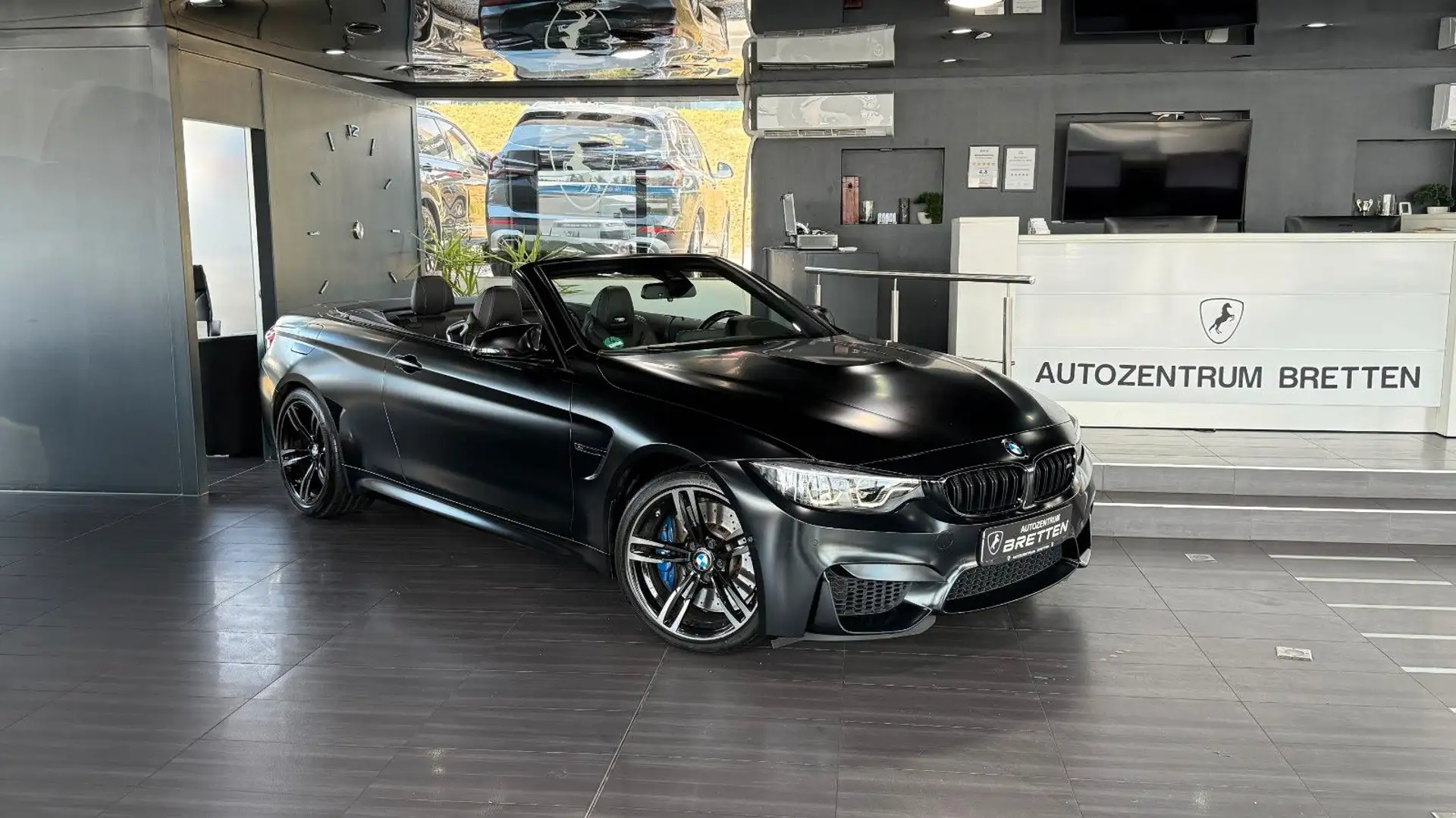 BMW M4 Cabrio Competition*19*Carbon*Kamera*HuD*H&K Чёрный - 1