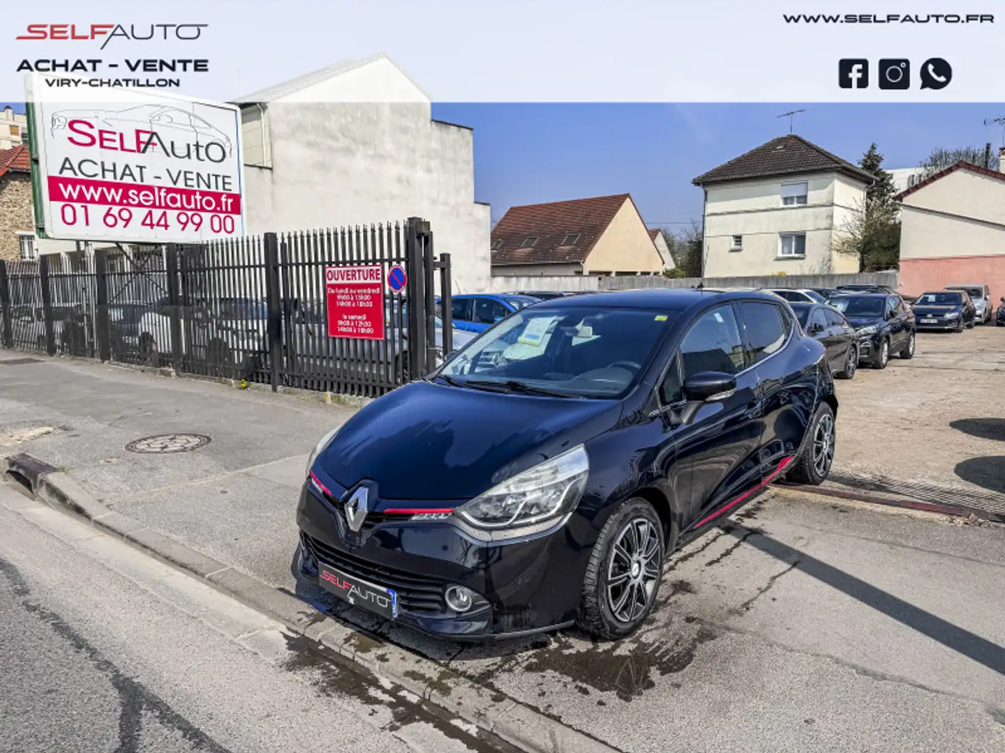 Renault Clio 1.2 TCE 120CH INTENS EDC ECO² Noir - 1