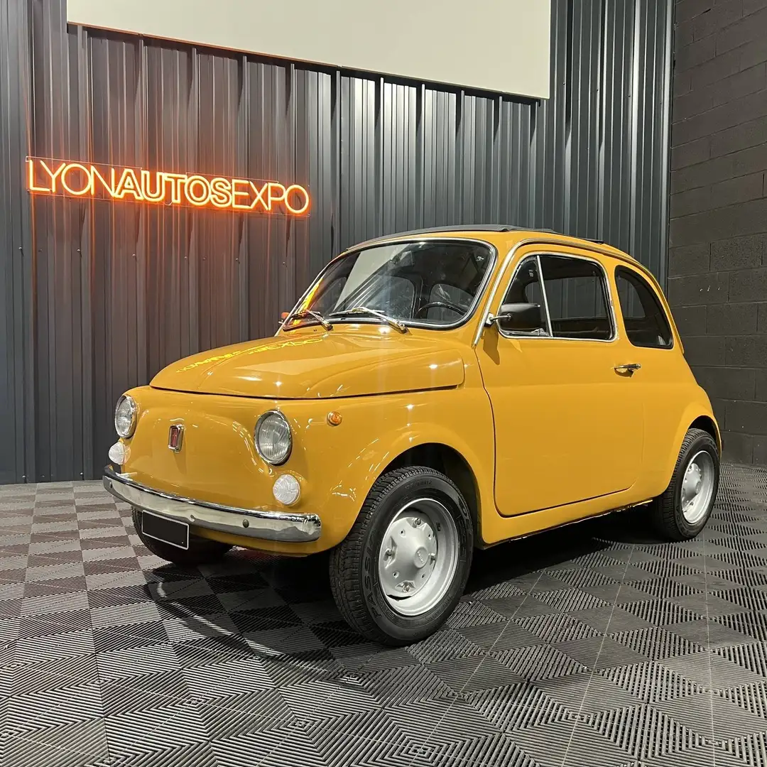 Fiat 500 L Jaune - 1