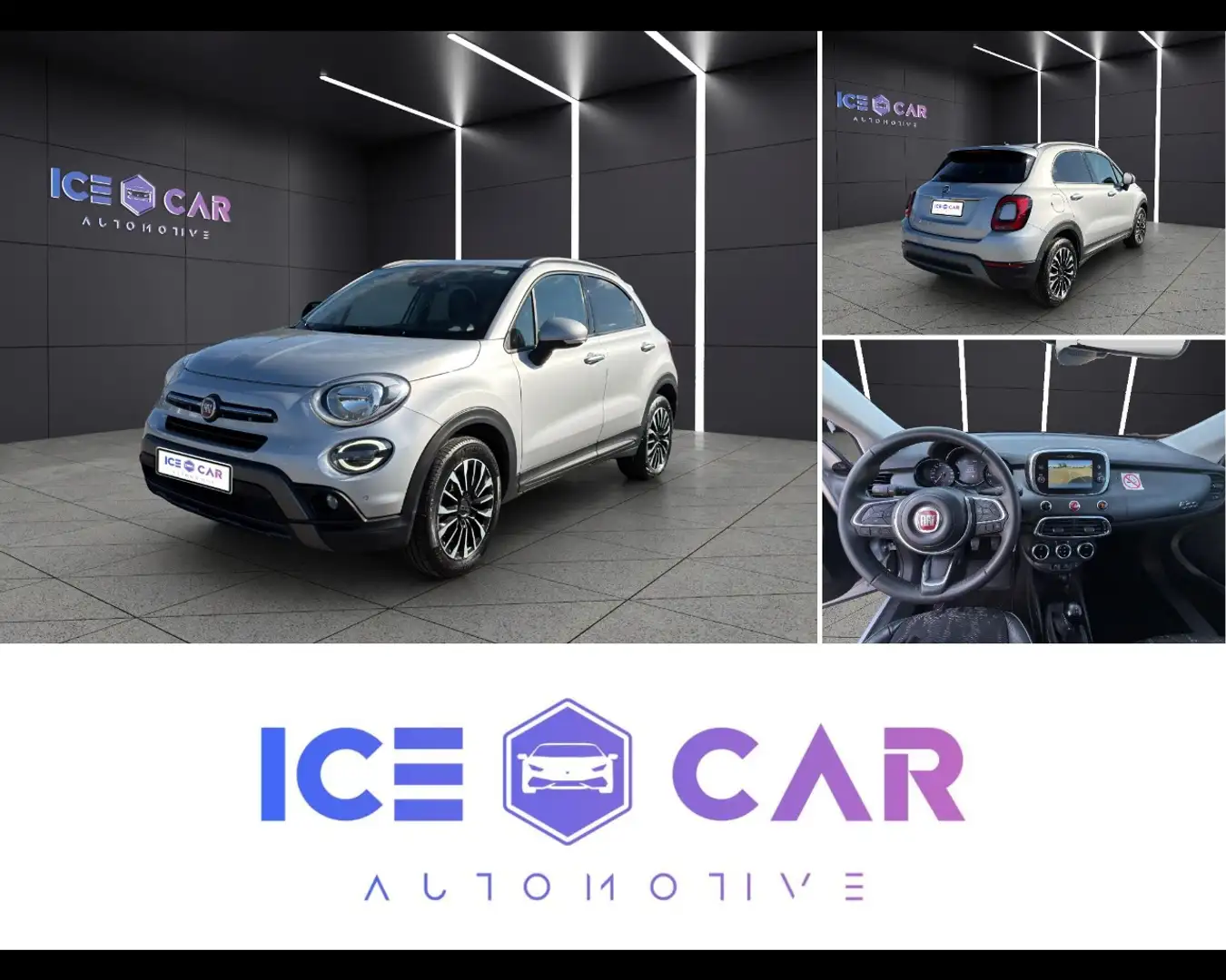 Fiat 500X - 500X 1.6 MultiJet 130 CV Cross Argent - 1
