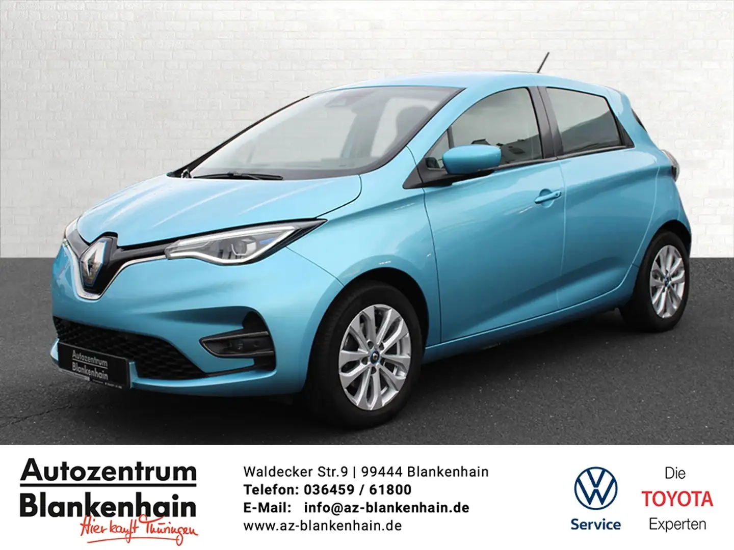 Renault ZOE Experience LED*incl.Batterie-keine Miete ! Bleu - 1