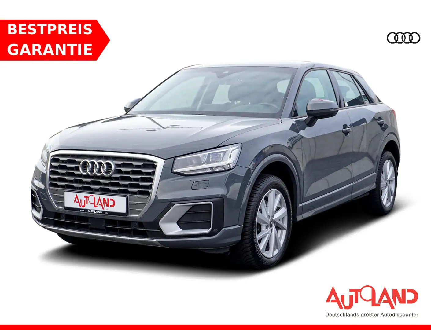 Audi Q2 1.4 TFSI el. Heckklappe LED Totwinkel PDC Gris - 1