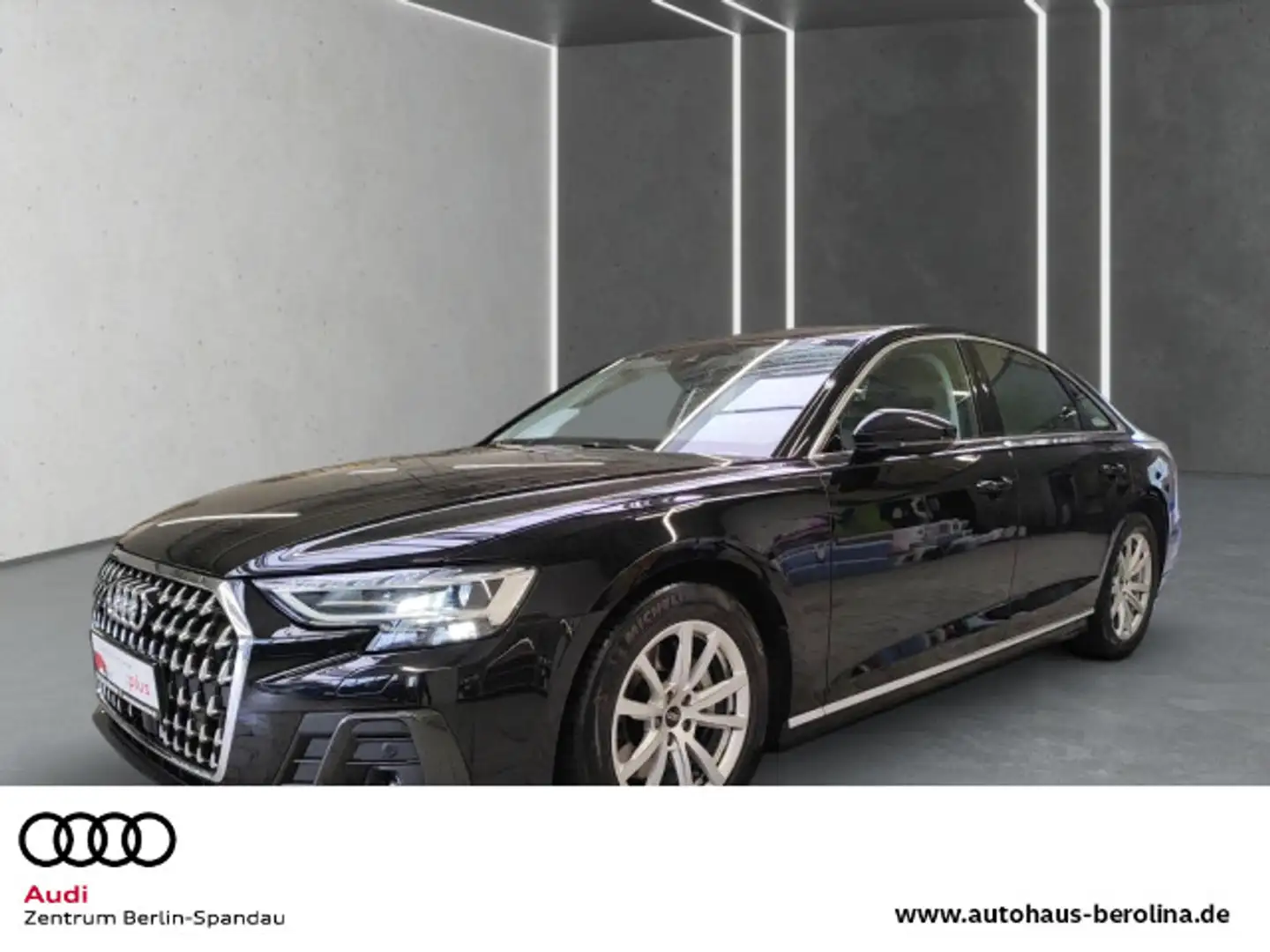 Audi A8 50 TDI qu. tiptronic *HD-MATRIX*TOUR* Siyah - 1