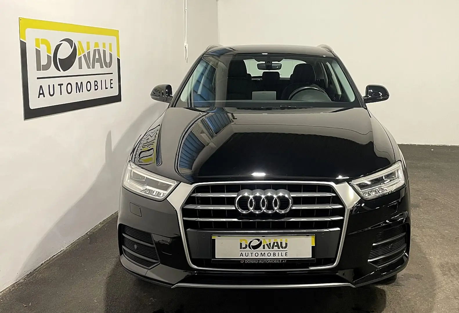 Audi Q3 2,0 TDI * 33.000km * AUDI-Servicegepflegt * Schwarz - 2