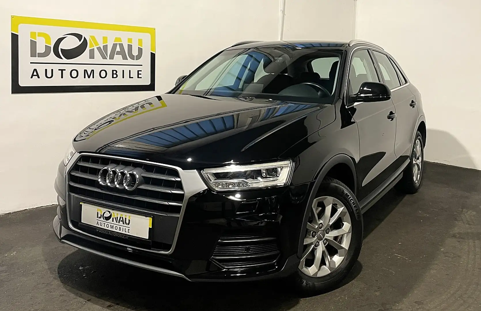 Audi Q3 2,0 TDI * 33.000km  * AUDI-Servicegepflegt * Schwarz - 1