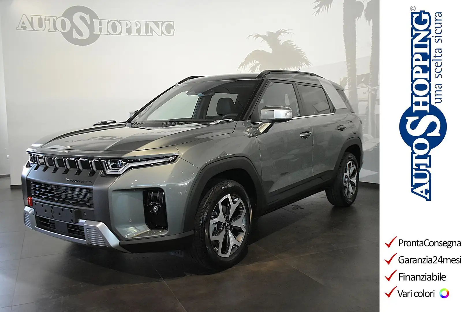 SsangYong Sonstige 1.5 Turbo GDI Dream AT #SEDILI RISCALDABILI/RETROCAMERA Grün - 1
