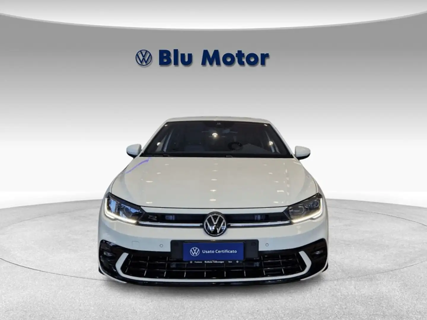 Volkswagen Polo 1.0 tsi r-line 95cv Blanc - 1