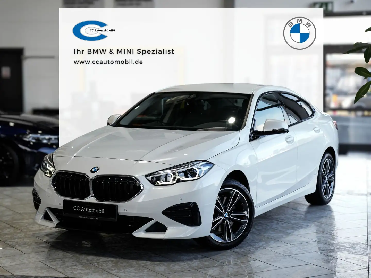 BMW 218 218i Gran Coupe Sport Line Leder Komfortzugang Weiß - 1