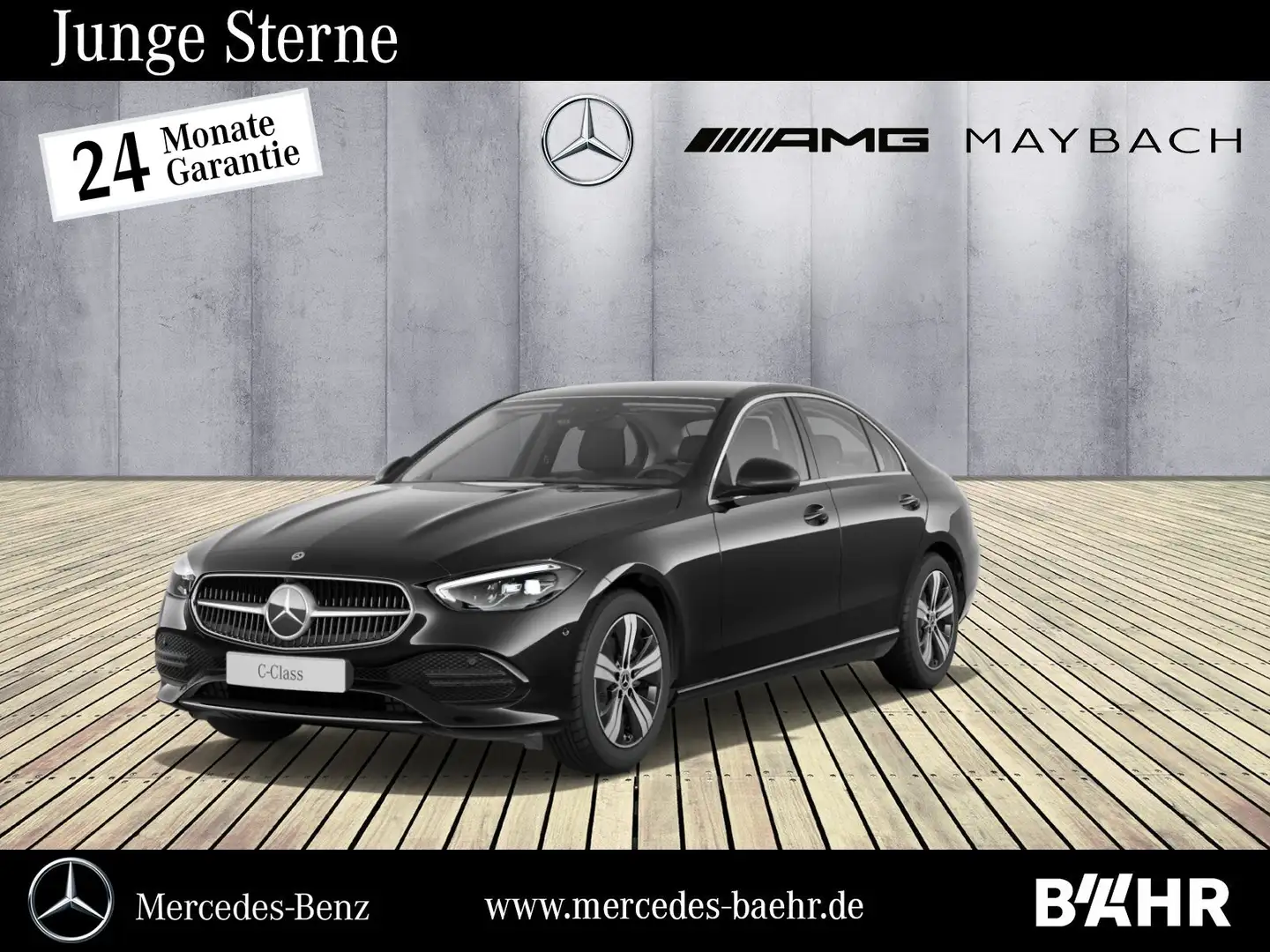 Mercedes-Benz C 180 C 180 Avantgarde/MBUX-Navi/LED/Distronic/360° Schwarz - 1
