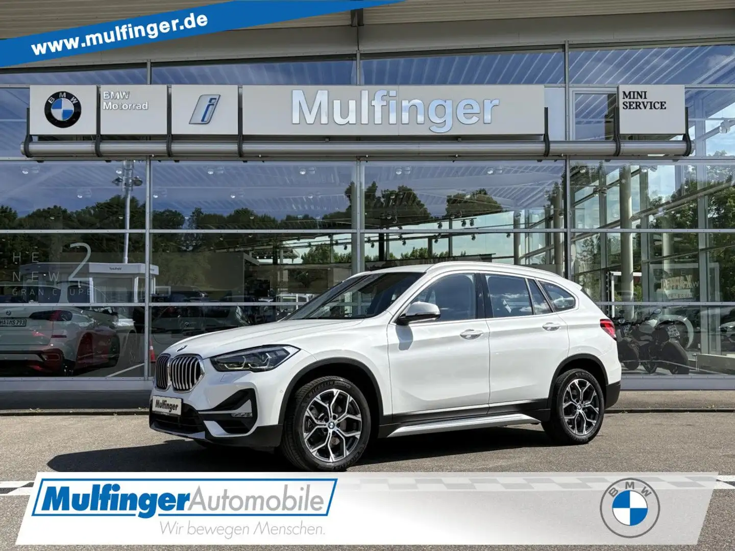 BMW X1 s20i xLine Navi HiFi DAB LED KomfZug.ParkAss Blanco - 1